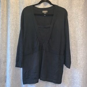 Elementz Vneck top with Tank underneath size 2x